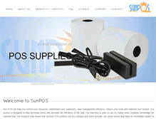 Tablet Screenshot of mysunpos.com